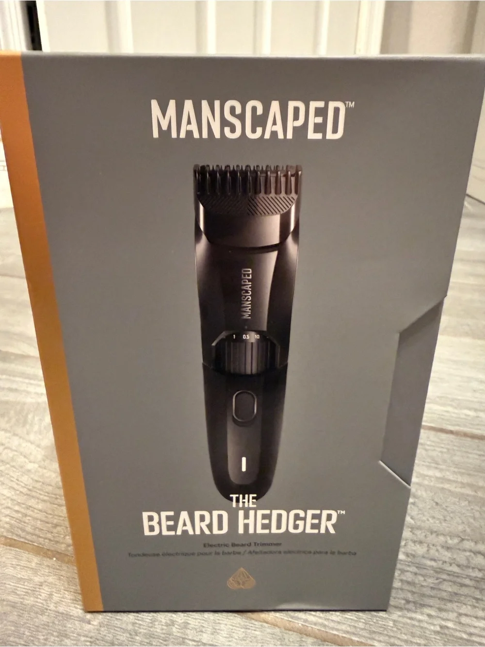 MANSCAPED The Beard Hedger Electric Beard Trimmer NEW